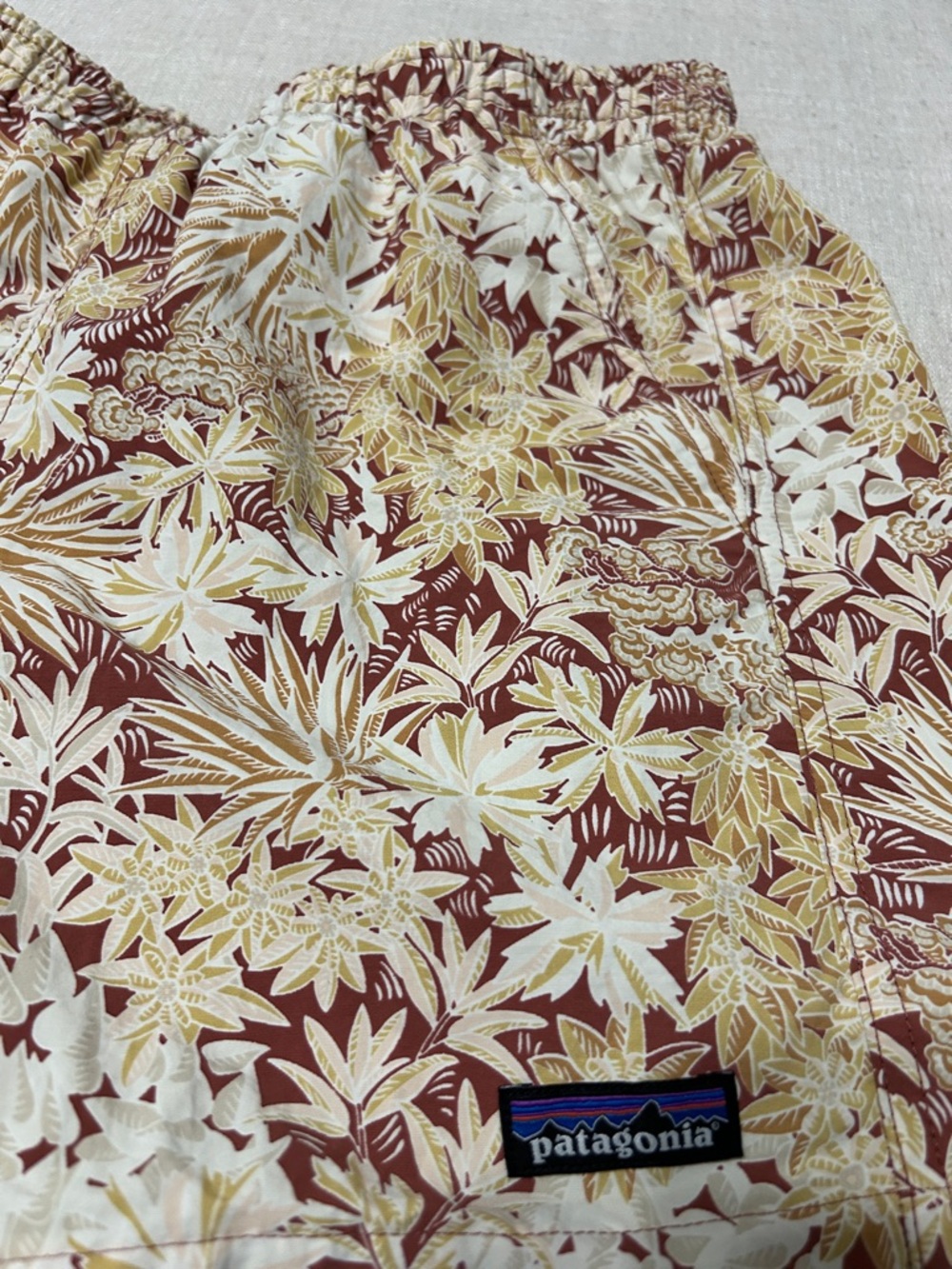 Patagonia Shorts Bundle (2)Women’s M Novelty Floral Animal Print Swim Shorts - Picture 6 of 11